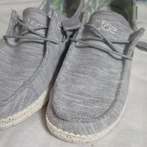 Hey Dude Women's Gray Loafers